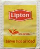 Lipton Retro 100 % Natural Serve hot or iced - a