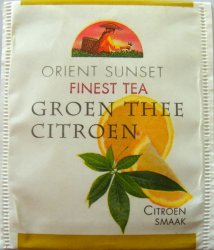 Orient Sunset Finest Tea Groen Thee Citroen - a