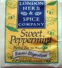 London Herb and Spice Company Naturally Caffeine Free Sweet Peppermint - a