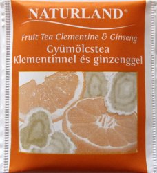 Naturland Fruit Tea Clementine and Ginseng - b