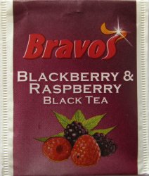 Bravos Black Tea Blackberry & Raspberry - a
