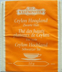 Westminster Ceylon Hoogland Zwarte thee - a