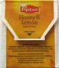 Lipton P Herbal Infusion Honey & Lemon - a