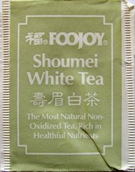 Foojoy Shoumei White Tea - a