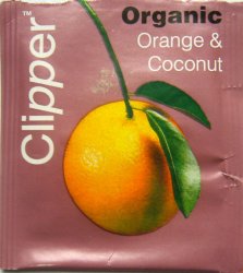 Clipper Organic Orange and Coconut - a