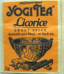 Yogi Bhajans original Sweet Spice Licorice - a