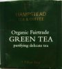 Hampstead Tea and Coffee Organic Fairtrade Green Tea - a