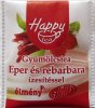 Happy Tea lmny Gymlcstea Eper s rebarbara zestssel - a