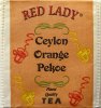 Red Lady Finest Quality Tea Ceylon Orange Pekoe - a