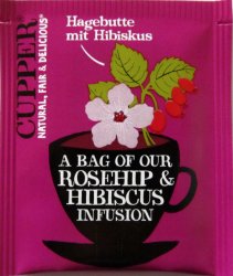 Cupper A Bag of our Rosehip & Hibiscus Infusion Hagebutte mit Hibiskus - a