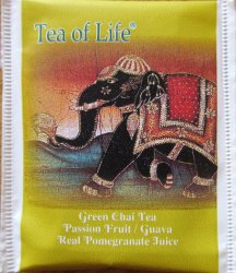 Tea of Life Green Chai Tea Passion Fruit Guava - a