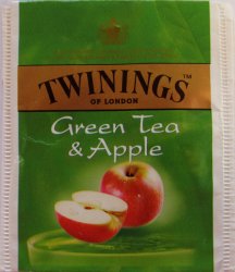 Twinings P Green Tea Apple - a