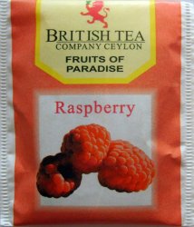 British Tea Fruits of Paradise Raspberry - a