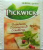 Pickwick 3 Herbal garden Brandnetel Citroengras and Cranberry - a