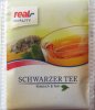 Real Quality Schwarzer Tee - a