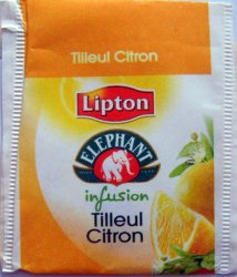 Lipton Elephant P Infusion Tilleul Citron - a