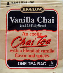 Bigelow Vanilla Chai - a