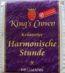 Rossmann Kings Crown Krutertee Harmonische Stunde - b