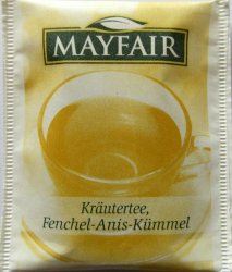 Mayfair Krutertee Fenchel Anis Kmmel - a
