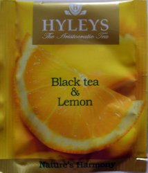 Hyleys Black tea and Lemon - a