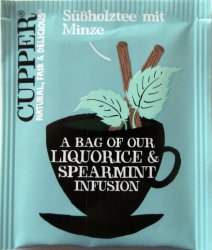 Cupper A Bag of our Liquorice & Spearmint Infusion Sssholztee mit Minze - a