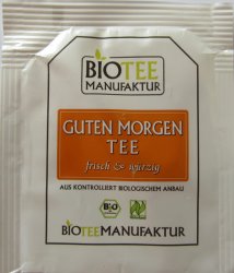Bio Tee Manufaktur Guten Morgen Tee - a