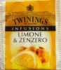 Twinings of London Infusions Lemone Zenzero - a