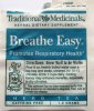 Traditional Medicinals Herbal Dietary Supplement 2008 Breathe Easy - a