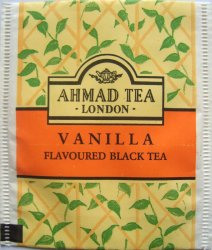 Ahmad Tea P Flavoured black tea Vanilla - a