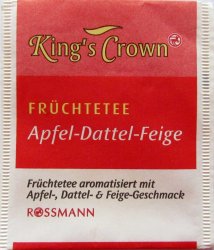Rossmann Kings Crown Frchtetee Apfel Dattel Feige - a