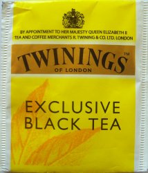 Twinings of London Exclusive Black Tea - a