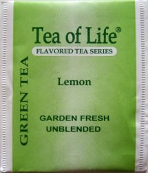 Tea of Life Green Tea Lemon - a