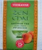 Teekanne Zen Chai Grner Tee aromatisiert Pfirsich - a