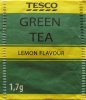 Tesco Green Tea Lemon Flavour - a