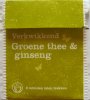 Zonnatura Verkwikkend Groene Thee and ginseng - a