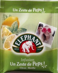 Lipton Elephant F Infusion Un Zeste de Peps - a