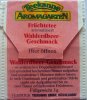 Teekanne Aromagarten ADH Frchtetee aromatisiert WalderdbeerGeschmack - a