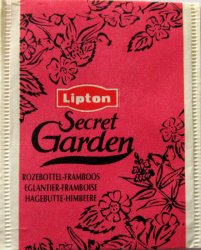Lipton P Secret Garden Rozebottel Framboos - b
