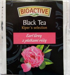 Bioactive Black Tea Earl Grey z platkami rzy - a