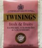 Twinings P Fresh & Fruity Raspberry Strawberry & Loganberry - a