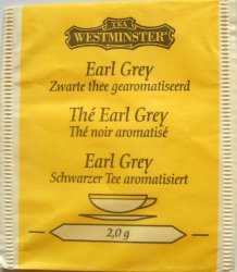 Westminster Earl Grey Zwarte thee gearomatiseerd - a