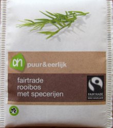 Albert Heijn Fairtrade Puur & eerlijk Rooibos met Specerijen - a