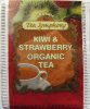 Tea Symphony Organic Flavoured Green Tea Kiwi & Strawberry Organic Tea - a