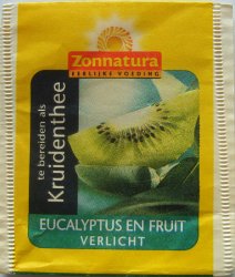 Zonnatura Eerlijke voeding Eucalyptus en fruit verlicht - a