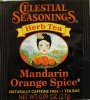 Celestial Seasonings Herb Tea Mandarin Orange Spice - a