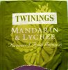 Twinings F Flavoured Fruit Infusion Mandarin and Lychee - a