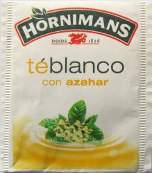 Hornimans Desde 1826 T Blanco con Azahar - a