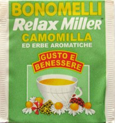 Bonomelli Relax Miller Camomilla ed Erbe Aromatische Guesto e Benessere - a