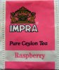 Impra Pure Ceylon Tea Raspberry - a