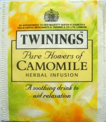 Twinings Herbal Infusion Pure Flowers of Camomile - a